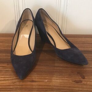 Franco Sarto Suede Heels